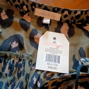 Wonderland NWT Blouse, Medium